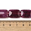 Natural Dyed Malaysia Jade Beads Strands G-B137-B02-01H-5