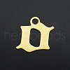 201 Stainless Steel Charms STAS-S105-JA570-O-1