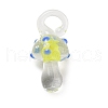 Handmade Lampwork Pendants LAMP-S067-02B-1