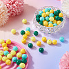 Opaque Acrylic Beads OACR-TAC0014-06E-14
