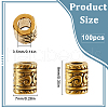 SOFPLATE 100Pcs Tibetan Style Alloy Beads FIND-SP0001-96A-2
