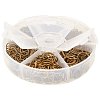 1 Box Iron Plated Jump Rings 4mm to 10mm in Diameter Antique Bronze for Jewelry Making IFIN-PH0001-06AB-NF-2