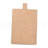 Blank Kraft Paper Ring Display Cards CDIS-G005-13-2