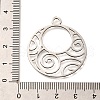 Bohemian 201 Stainless Steel Pendants STAS-B083-12P-1-3