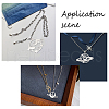 DICOSMETIC 16Pcs 4 Style 201 Stainless Steel Pendants STAS-DC0005-04-5