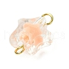 5Pcs 5 Colors Star Transparent Acrylic Connector Charms PALLOY-JF03379-4