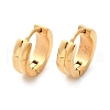 304 Stainless Steel Polishing Effect Hoop Earrings EJEW-M001-33G-4