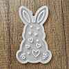 Easter Theme Rabbit with Heart Pattern DIY Silicone Table Lamp Molds SIMO-G008-02C-3