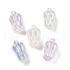 UV Plating Luminous Transparent Acrylic Pendants OACR-C001-07-1