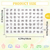 Daily Theme Transparent Silicone Stamps Set DIY-WH0028-69A-2