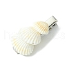 Sea Shell with Iron Alligator Hair Clips PHAR-JH00104-01-2