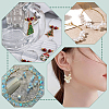 32Pcs 4 Sizes 2 Colors 316 Surgical Stainless Steel Wine Glass Charms Rings STAS-LP0001-02-4