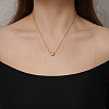 Stainless Steel Heart Pendant Necklaces for Women Daily Wear Stylish Jewelry XB4381-2-4