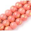 Natural Jade Beads Strands G-F670-A04-8mm-1