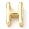 Rack Plating Brass Slide Charms KK-M254-15G-H-1