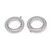 304 Stainless Steel Hollow Pendants STAS-T064-72P-2