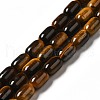 Natural Tiger Eye Beads Strands G-G980-19-1