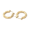 Rack Plating 304 Stainless Hoop Earrings for Women EJEW-Z026-34G-2