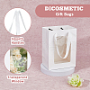 Rectangle Paper Storage Bags with Handle ABAG-WH0046-26A-01-6