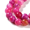 Natural Agate Beads Strands G-M437-C01-01C-4