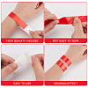 CREATCABIN 300Pcs Synthetic Paper Disposable Wristbands BJEW-CN0001-13C-3