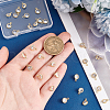   30Pcs Brass Micro Pave Cubic Zirconia Pendants KK-PH0010-12-3