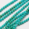 Imported Synthetic Turquoise Bead Strands G-A130-3mm-L05-1-2
