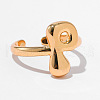 Brass Cuff Rings for Women FS-WG541EE-16-2