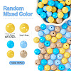 Opaque Acrylic Beads OACR-TAC0014-06J-4