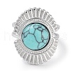 Ion Plating(IP) 304 Stainless Steel Ring RJEW-B059-07P-04-2