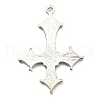 Plated Alloy Big Pendants PALLOY-D020-11AS-01-2