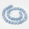 Natural & Dyed Malaysia Jade Bead Strands G-P234-01-8mm-2