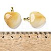 Natural Topaz Jade Pendants G-G956-B35-G-3
