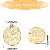 Unicraftale PVD Vacuum Plating 304 Stainless Steel Charms STAS-UN0019-39G-4