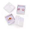 Square Paper Jewelry Gift Boxes with Bowknot CON-TAC0010-80E-3