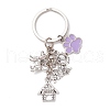 304 Stainless Steel Alloy Enamel Dog Keychains KEYC-JKC01219-4