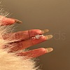 Heart 925 Sterling Silver Micro Pave Cubic Zirconia Finger Rings for Women RJEW-F180-02P-7