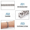 Yilisi DIY Chain Bracelet Necklace Making Kit DIY-YS0001-71-14