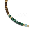 Chakra Natural Mixed Gemstone Chips Beaded Bracelets for Women BJEW-JB11631-01-3
