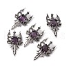 Natural Amethyst Pendants G-H281-03H-1