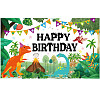 Polyester Hanging Banners Children Birthday AJEW-WH0190-030-1