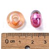 Transparent Acrylic European Beads X-OACR-E033-20-3
