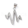 Brass Micro Pave Cubic Zirconia Pendants ZIRC-G157-12P-2