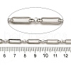 304 Stainless Steel Rectangle Link Chains CHS-C016-09P-2