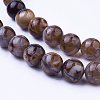 Natural Agate Bead Strands X-G-P289-02D-8mm-3