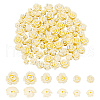 AHADERMAKER 90Pcs 3 Styles Dyed Synthetic Coral Beads CORA-GA0001-03-1