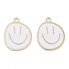 Alloy Enamel Pendants PALLOY-S192-03G-2