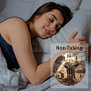 MDF Printed Wall Clock HJEW-WH0058-031-4