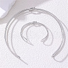 Knot Zinc Alloy Choker & Cuff Bangles Sets FS-WGEFCD5-01-1