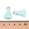 Polycotton(Polyester Cotton) Tassel Pendant Decorations X-FIND-S280-11-3